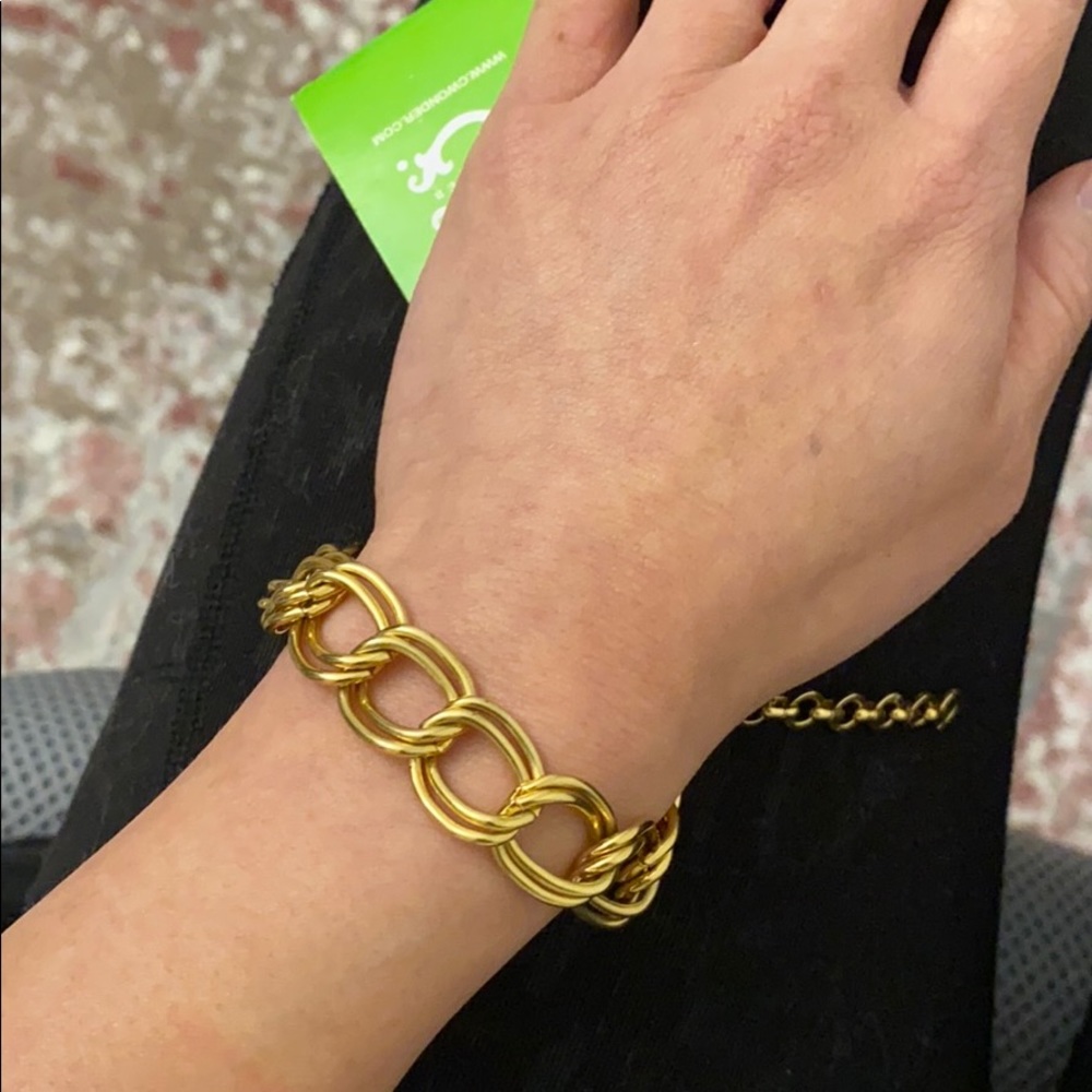 C. Wonder Gold Link Bracelet
